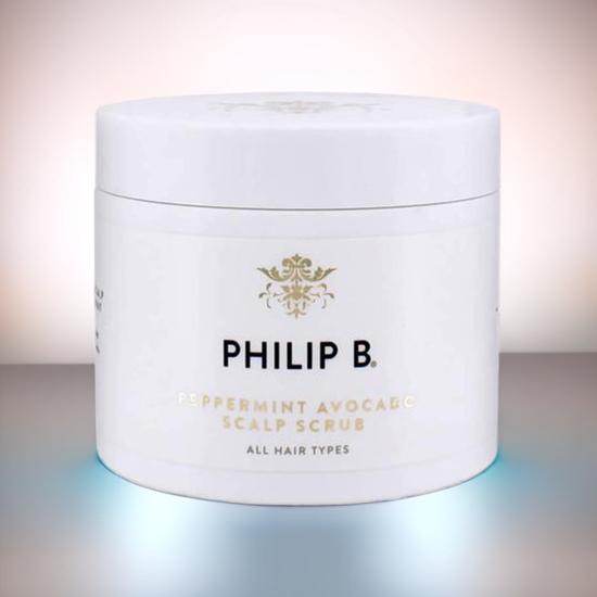 Philip B Peppermint Avocado Scalp Scrub 236ml
