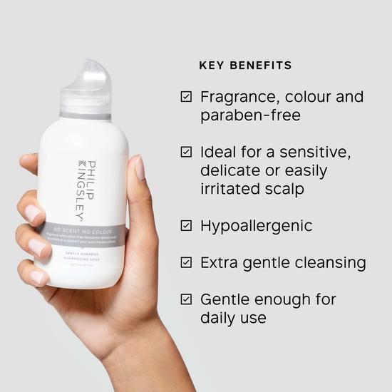 Philip Kingsley No Scent No Colour Shampoo 250ml & Conditioner 200ml Duo