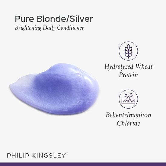 Philip Kingsley Pure Blonde/Silver Brightening Daily Conditioner 200ml