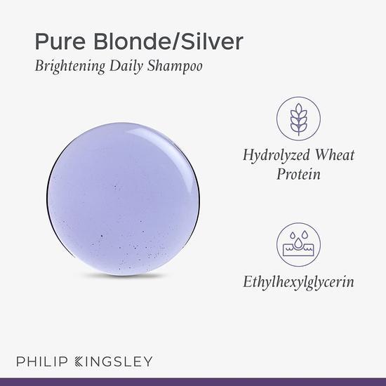 Philip Kingsley Pure Blonde/Silver Brightening Daily Shampoo 250ml