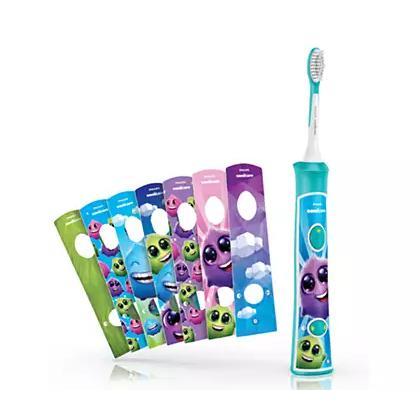 Philips Sonicare For Kids Connected Electric Toothbrush Aqua (HX6322/04)