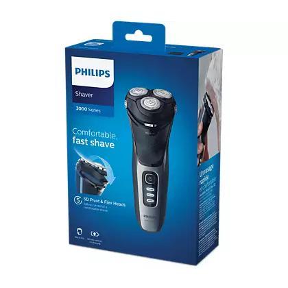 Philips Shaver Series 3000 Wet & Dry Electric Shaver S3231/52 Black