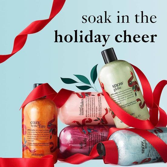Philosophy Frosted Snowflakes Shampoo, Shower Gel & Bubble Bath 480ml