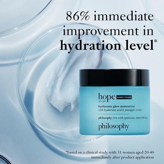 Philosophy Hope In A Jar Water Cream Hyaluronic Glow Moisturiser 60ml