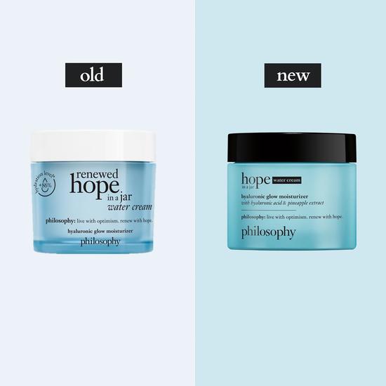Philosophy Hope In A Jar Water Cream Hyaluronic Glow Moisturiser 60ml