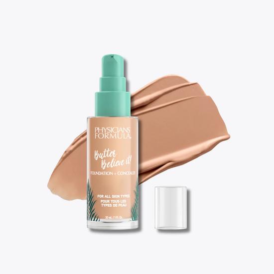 Physicians Formula Murumuru Butter Believe It! Foundation + Concealer Fair-to-Light