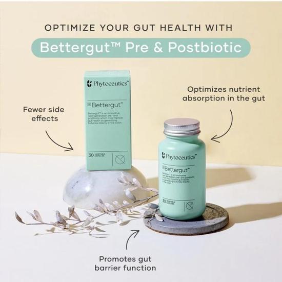 Phytoceutics Bettergut Capsules 30 Capsules