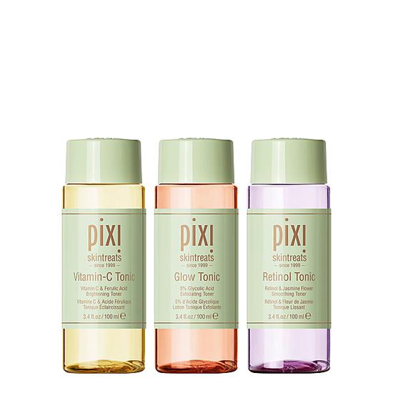 PIXI Gift Of Tonics Vitamin-C Tonic, Glow Tonic & Retinol Tonic