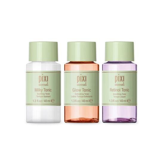PIXI Multi-Toning Gift Set Milky Tonic, Glow Tonic & Retinol Tonic