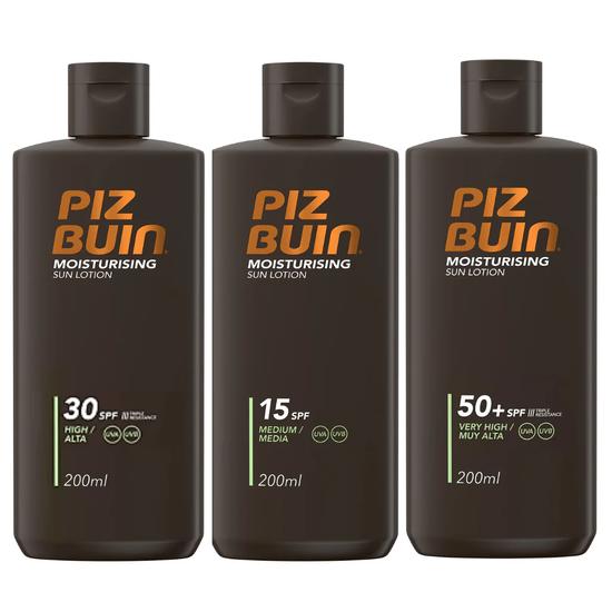 Piz Buin Moisturising Sun Lotion SPF 15, SPF 30, SPF 50 SPF50