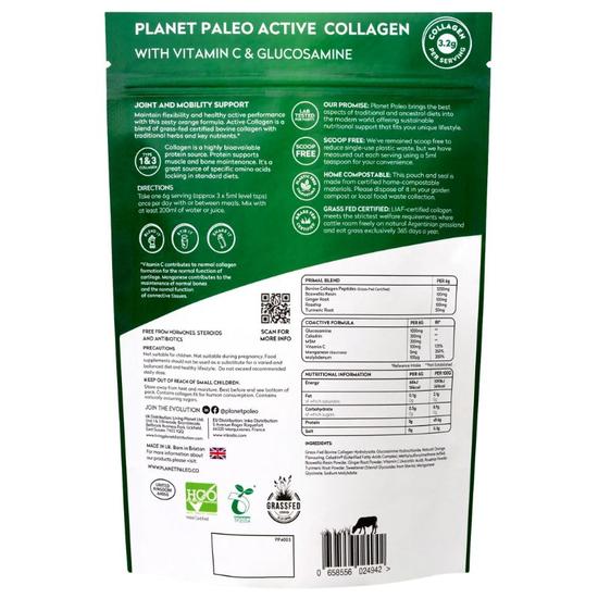 Planet Paleo Active Collagen 210g