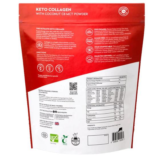 Planet Paleo Keto Collagen Powder 220g
