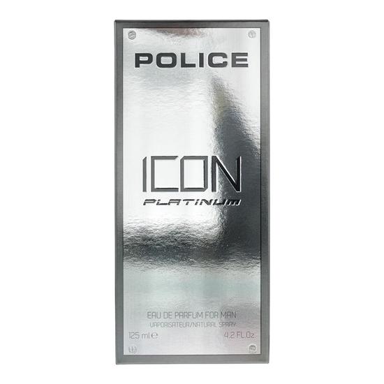 Police Icon Platinum Eau De Parfum 125ml