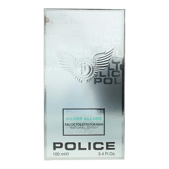 Police Silver Allure Eau De Toilette 100ml