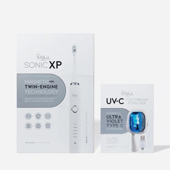 Polished London Sonic XP Toothbrush & UV-C Steriliser Bundle White