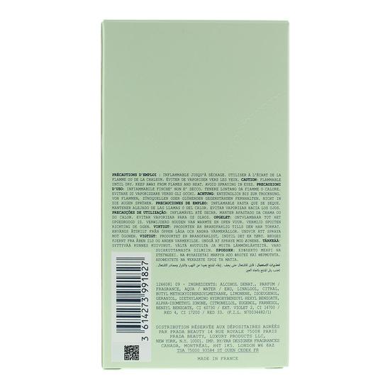 Prada Infusion De Gingembre Eau De Parfum 100ml