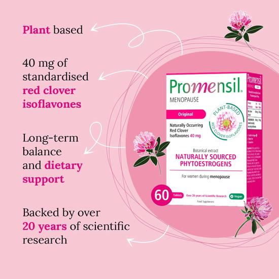 Promensil Menopause Original Tablets x 60 60 Tablets