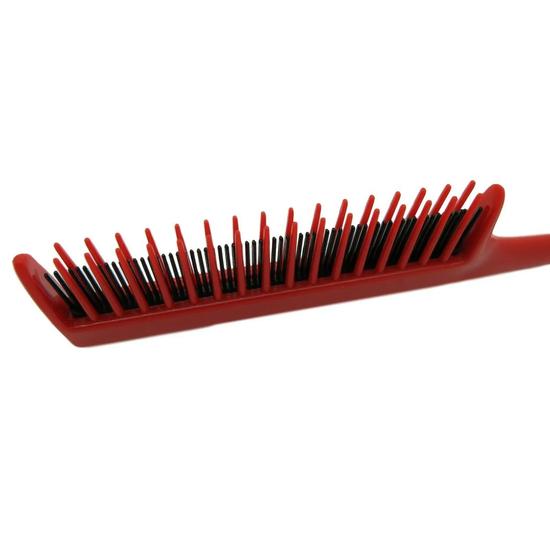 ProTip DENMAN PTC10 PRO TIP 10 HAIRDRESSING BACK COMBING TAIL COMB RED