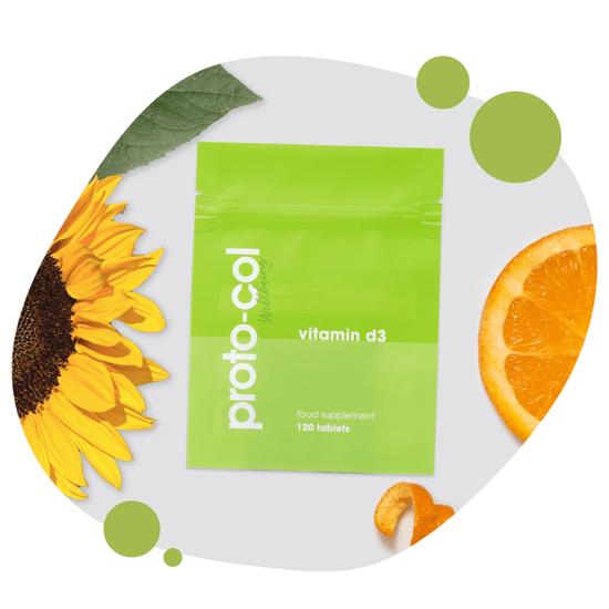 Proto-col Vitamin D3 120 Capsules