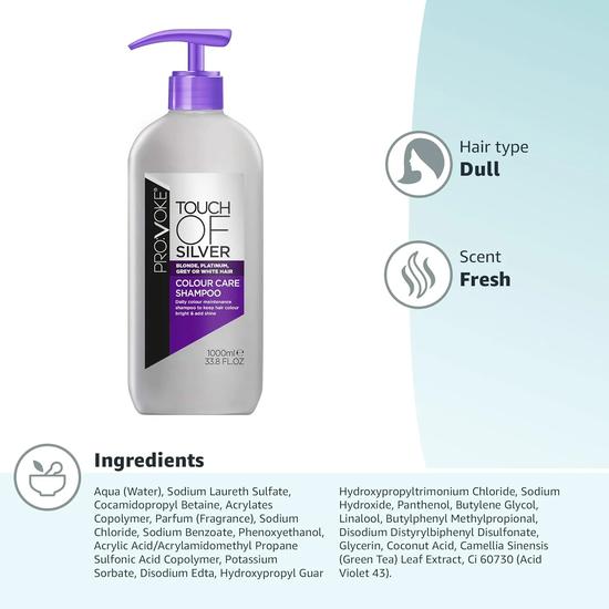 PRO:VOKE Touch Of Silver Colour Care Shampoo 1000ml