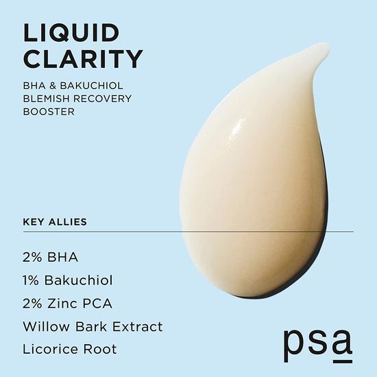 PSA Skin Liquid Clarity BHA & Bakuchiol Blemish Recovery Booster 15ml