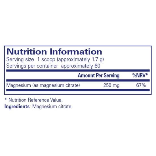 Pure Encapsulations Magnesium Powder 107g