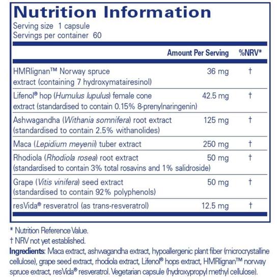 Pure Encapsulations MenoVive Capsules 60 Capsules