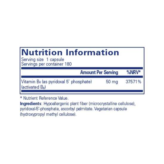 Pure Encapsulations P5p 50 Capsules 60 Capsules
