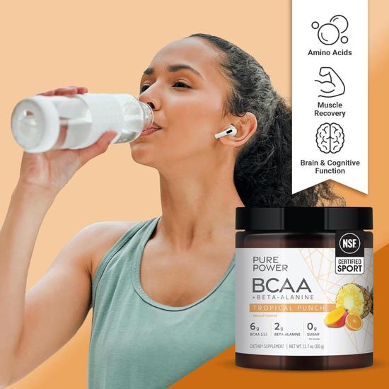 Pure Power BCAA Beta Alanine Tropical Punch 333g