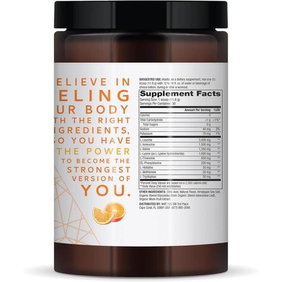 Pure Power Essential Amino Acids BCAA Orange 350g