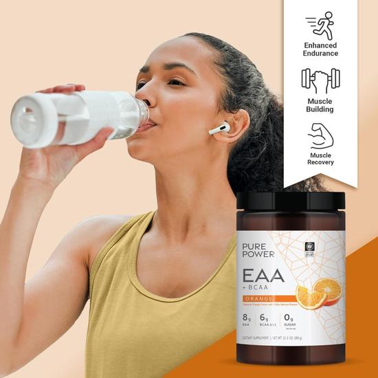 Pure Power Essential Amino Acids BCAA Orange 350g