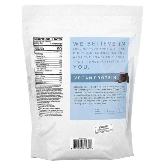 Pure Power Vegan Protein Chocolate 750g