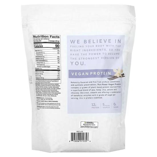 Pure Power Vegan Protein Vanilla 690g