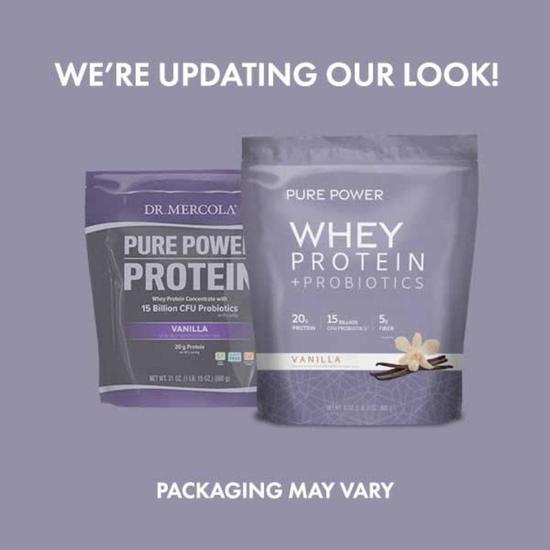 Pure Power Whey Protein Probiotics Vanilla 880g
