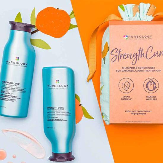 Pureology Strength Cure Shampoo & Conditioner Duo Set 2 x 266ml