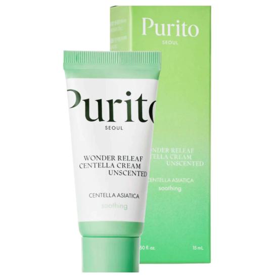 Purito Skin Care Wonder Releaf Centella Cream Unscented 15ml