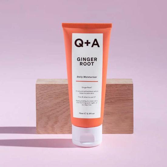 Q+A Ginger Root Daily Moisturiser 75ml