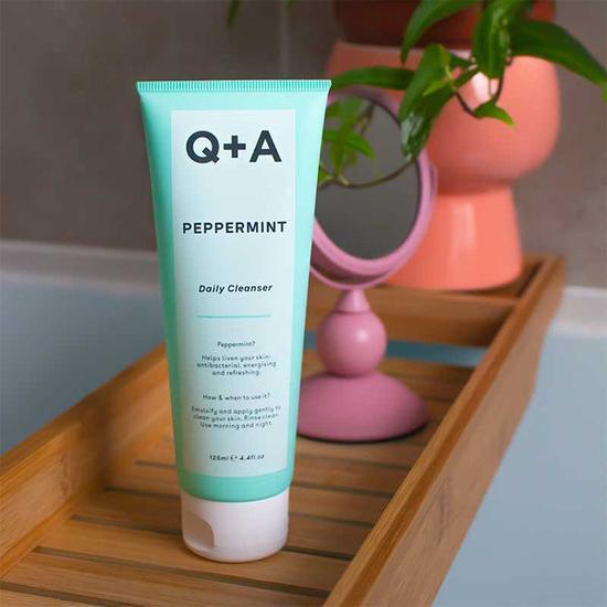 Q+A Peppermint Daily Wash 125ml