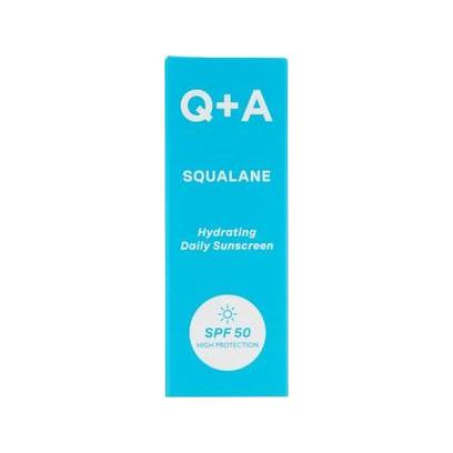 Q+A Squalane SPF 50 Hydrating Facial Sunscreen