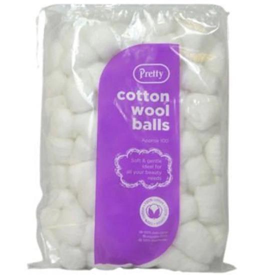 Quest Pretty Cotton Wool Balls White 100Pcs