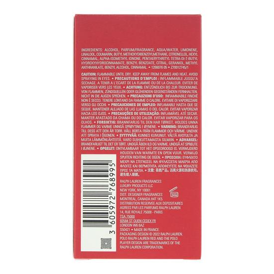 Ralph Lauren Polo Red Parfum Eau De Parfum 40ml