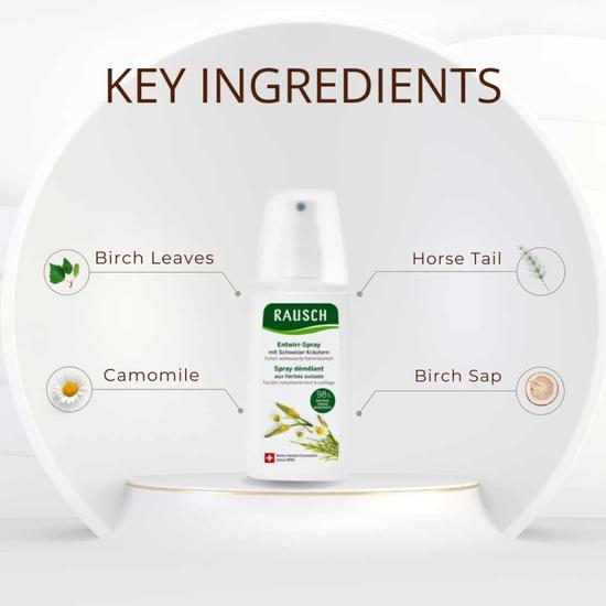 Rausch Detangling Spray Conditioner With Swiss Herbs 100ml