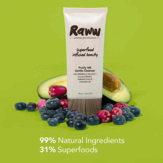 RAWW Cosmetics Raww Purify-Me Gentle Nourishing Gel Cleanser 100ml