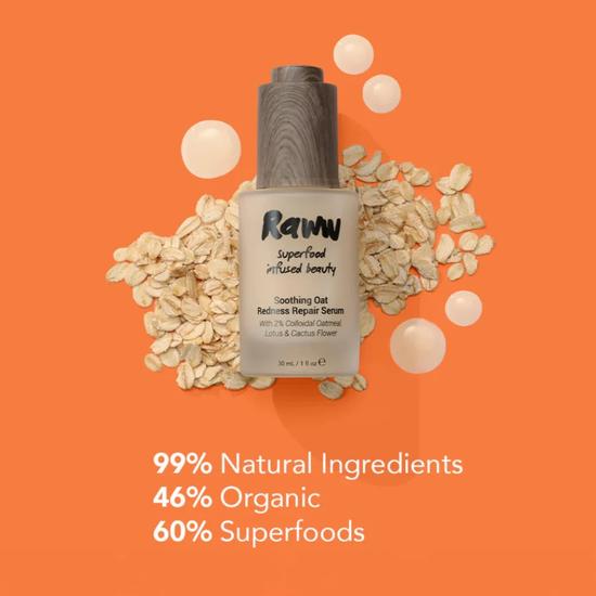 RAWW Cosmetics Raww Soothing Oat Redness Repair Serum 30ml