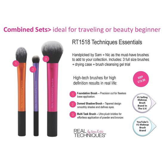 Real Techniques Travel Essentials Kit