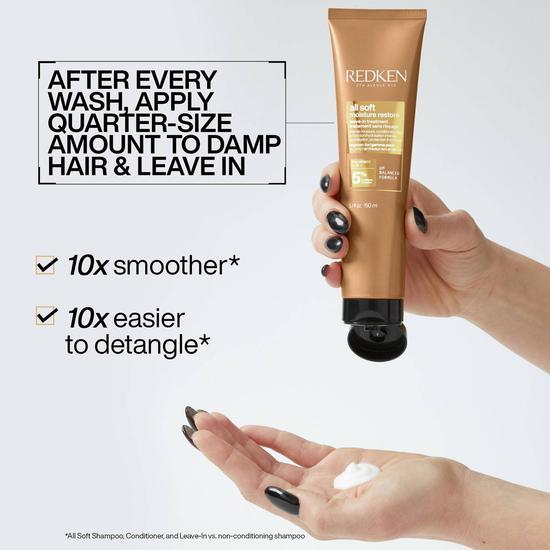 Redken All Soft Moisture Restore Leave-in Treatment