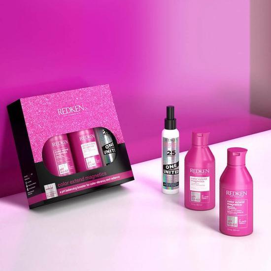Redken Colour Extend Magnetics Gift Set Shampoo + Conditioner + All in One Treatment
