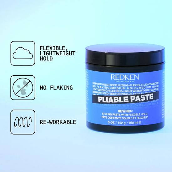 Redken Pliable Paste Versatile Styling Paste With Flexible Hold 150ml