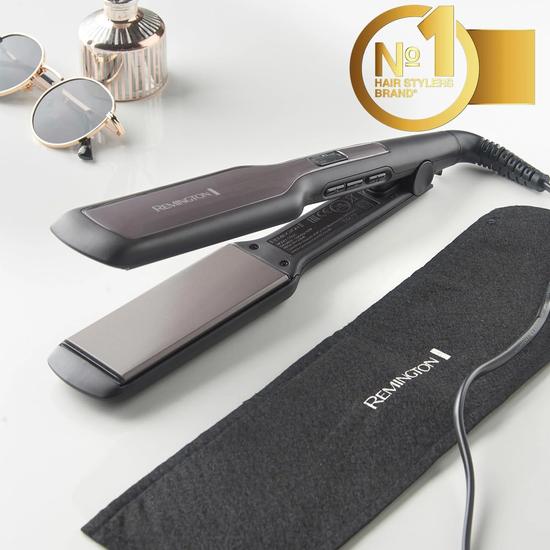 Remington Pro Ceramic Extra Wide Digital Ceramic Straightener S5525
