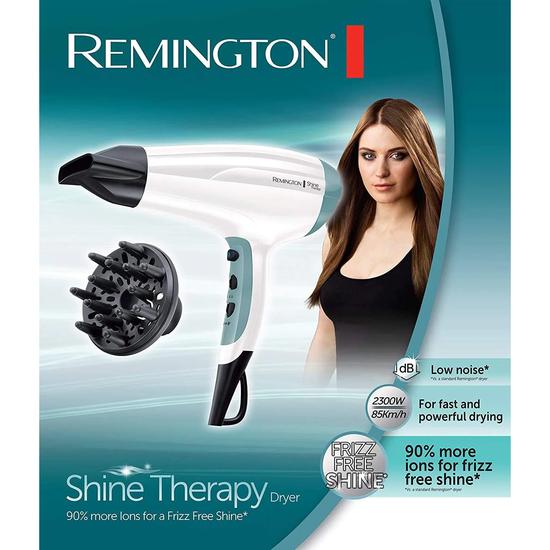 Remington Shine Therapy D5216 Hair Dryer White & Teal